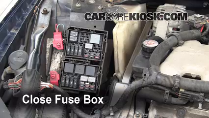 Blown Fuse Check 2000 2005 Chevrolet Impala 2001
